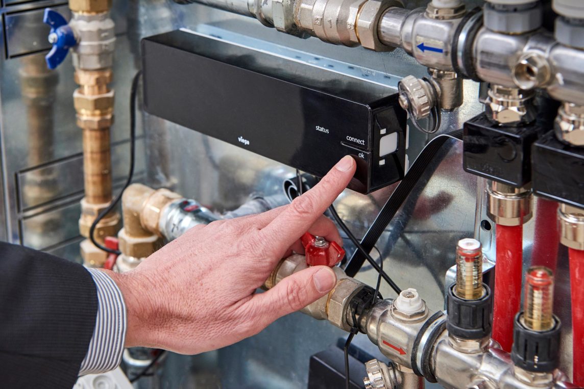 Smarte Fußbodenheizung